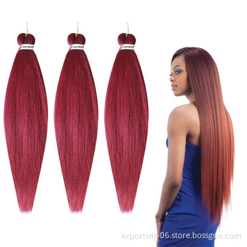 Answer Braids Hair 20inch And 26inch Pre Stretched Hair Extensions Braiding Factory Prestretched Braiding Hair